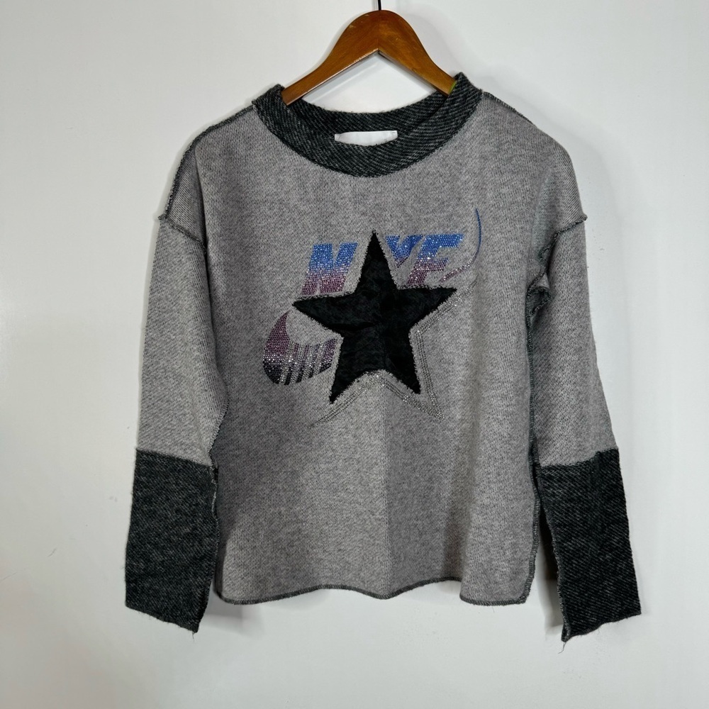 Brand Unique Wool‎ Blend Long Sleeve Crewneck Size 0